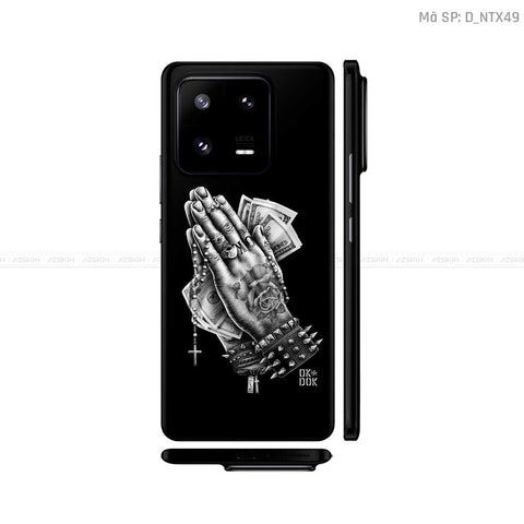 Dán Skin Xiaomi 13 Series Hình Tattoo | D_NTX49