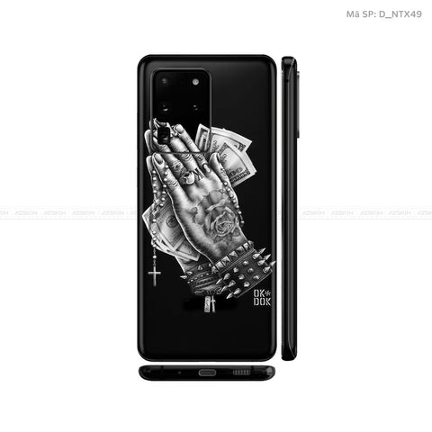 Dán Skin Galaxy S20 Series Hình Nghệ Thuật Xăm | D_NTX49
