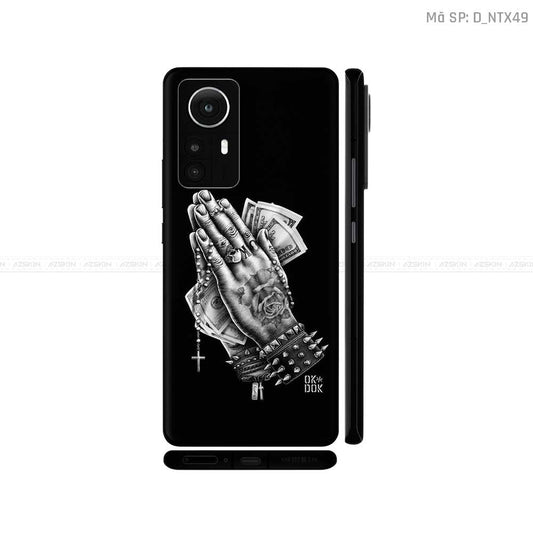 Dán Skin Xiaomi 12 Series Hình Tattoo | D_NTX49