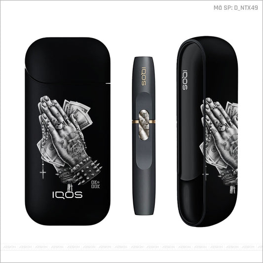 Dán Skin IQOS Hình Nghệ Thuật Xăm | D_NTX49