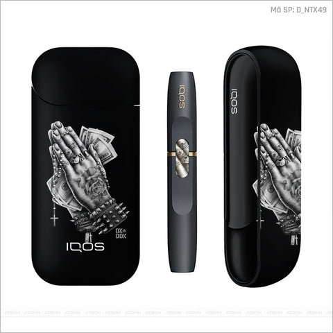 Dán Skin IQOS Hình Nghệ Thuật Xăm | D_NTX49