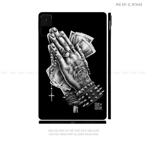 Dán Skin Máy Tính Bảng Xiaomi Mipad Hình Nghệ Thuật Xăm | D_NTX49