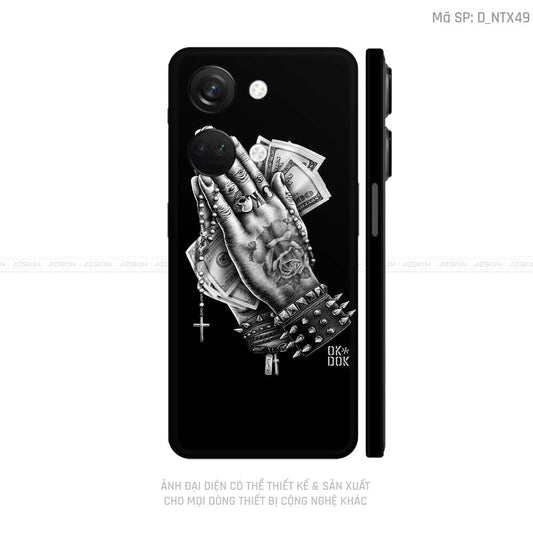 Dán Skin Oneplus Nord Series Hình Bàn Tay | D_NTX49