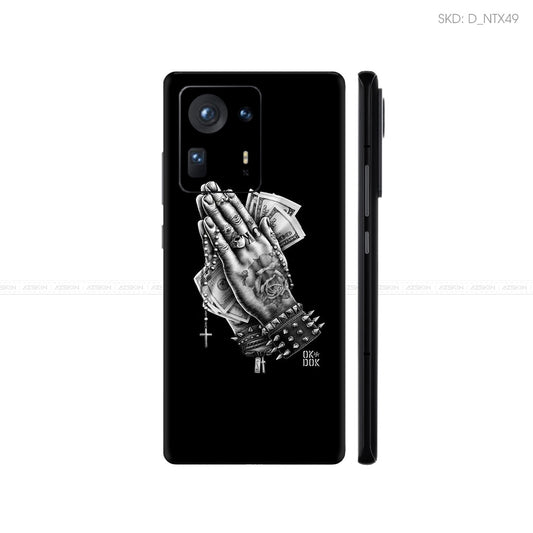 Dán Skin Điện Thoại Xiaomi Mi Mix Series Hình Nghệ Thuật Xăm | D_NTX49