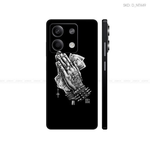 Dán Skin Điện Thoại Xiaomi Redmi 13 Series Hình Nghệ Thuật Xăm | D_NTX49
