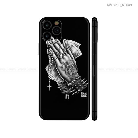 Dán Skin IPhone 11 Series Hình Nghệ Thuật Xăm | D_NTX49