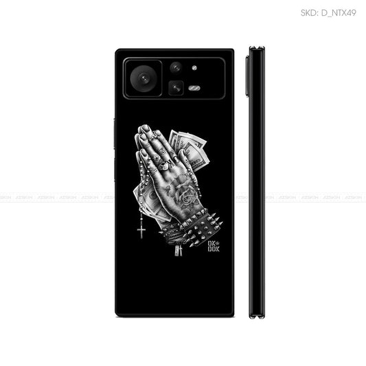 Dán Skin Điện Thoại Xiaomi Mix Fold Series Hình Nghệ Thuật Xăm | D_NTX49
