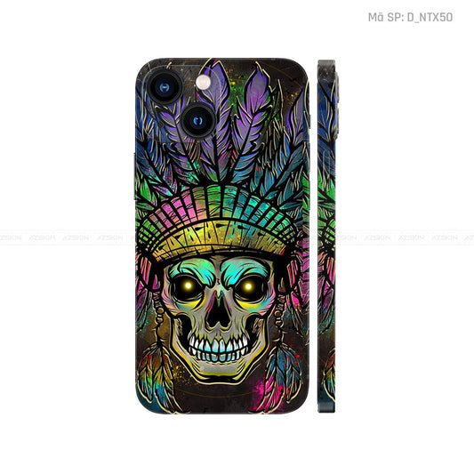 Dán Skin IPhone 14 Series Hình Nghệ Thuật Xăm | D_NTX50