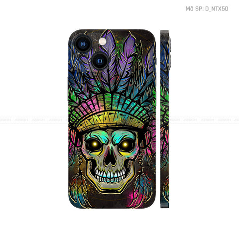Dán Skin IPhone 14 Series Hình Nghệ Thuật Xăm | D_NTX50