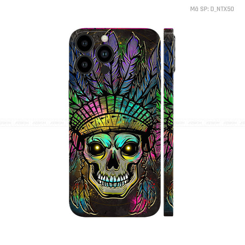 Dán Skin IPhone 14 Series Hình Nghệ Thuật Xăm | D_NTX50