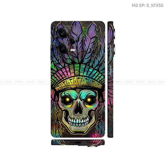 Dán Skin Xiaomi Redmi Note 12 Series Hình Tattoo | D_NTX50
