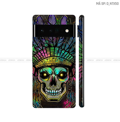 Dán Skin Google Pixel 6 Series Hình Nghệ Thuật Xăm | D_NTX50
