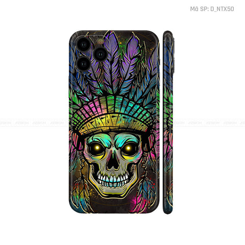Dán Skin IPhone 11 Series Hình Nghệ Thuật Xăm | D_NTX50
