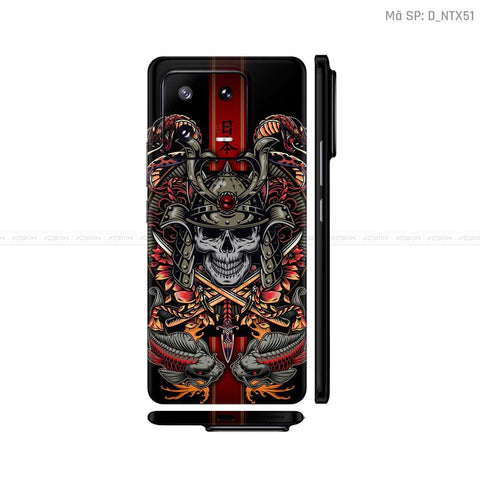 Dán Skin Xiaomi 13 Series Hình Tattoo | D_NTX51