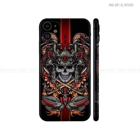Dán Skin IPhone 11 Series Hình Nghệ Thuật Xăm | D_NTX51