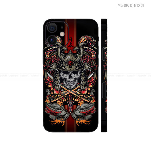 Dán Skin IPhone 12 Series Hình Satan | D_NTX51