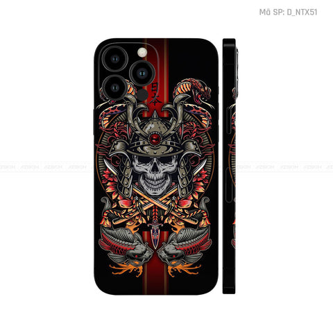 Dán Skin IPhone 14 Series Hình Nghệ Thuật Xăm | D_NTX51