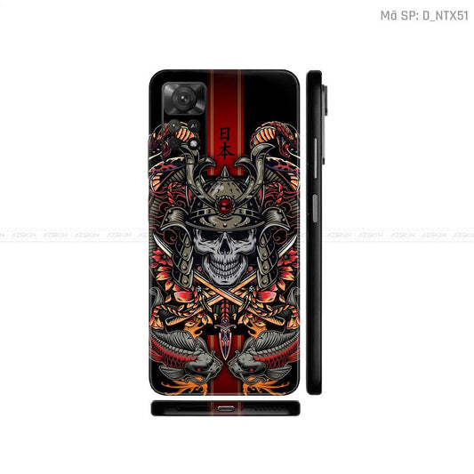 Dán Skin Xiaomi Redmi Note 11 Series Hình Tattoo | D_NTX51