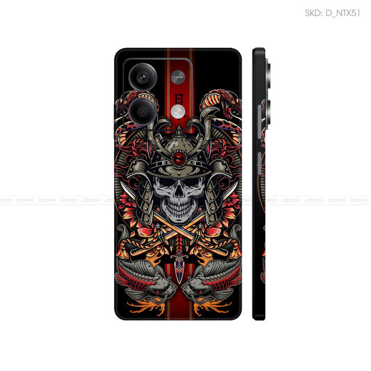 Dán Skin Điện Thoại Xiaomi Redmi 13 Series Hình Nghệ Thuật Xăm | D_NTX51