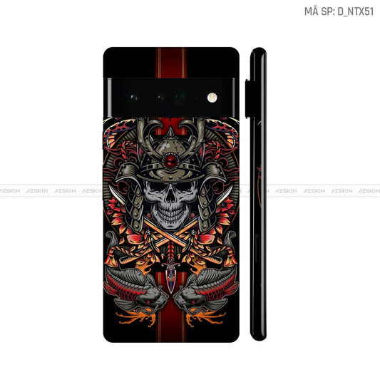 Dán Skin Google Pixel 6 Series Hình Nghệ Thuật Xăm | D_NTX51