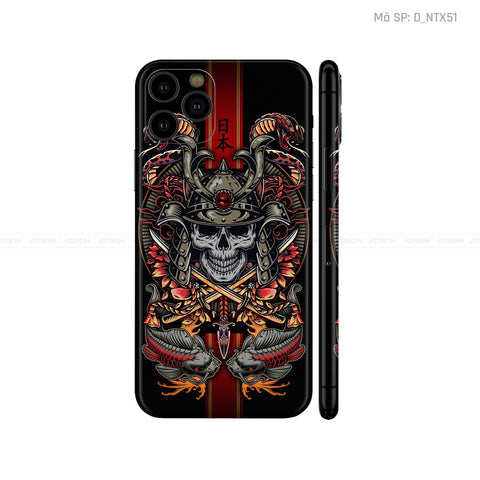 Dán Skin IPhone 11 Series Hình Nghệ Thuật Xăm | D_NTX51