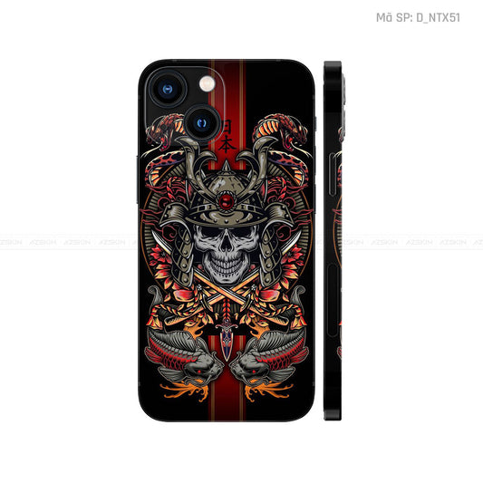 Dán Skin IPhone 14 Series Hình Nghệ Thuật Xăm | D_NTX51