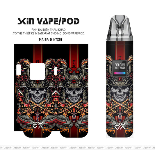 Dán Skin Pod Hình Nghệ Thuật Xăm | D_NTX51