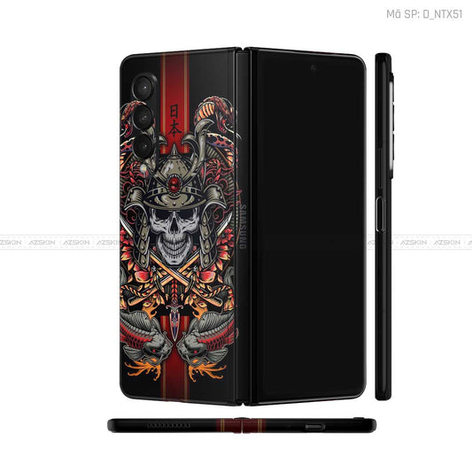 Dán Skin Galaxy Z Fold4 Hình Đầu Lâu | D_NTX51