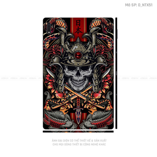 Dán Skin Galaxy Tab S8 Series Hình Xăm Satan | D_NTX51