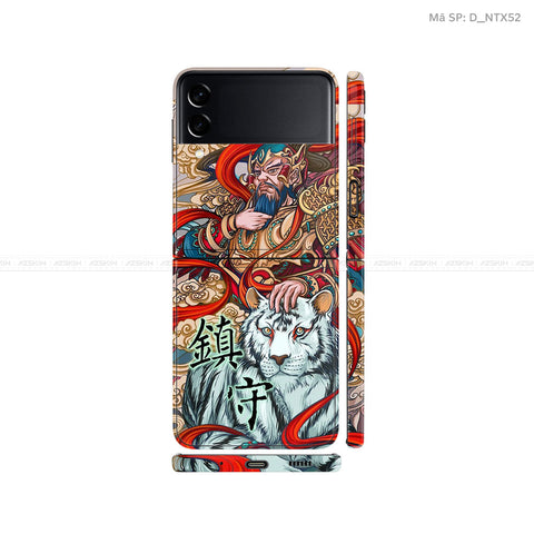 Dán Skin Galaxy Zflip4 Hình Xăm | D_NTX52