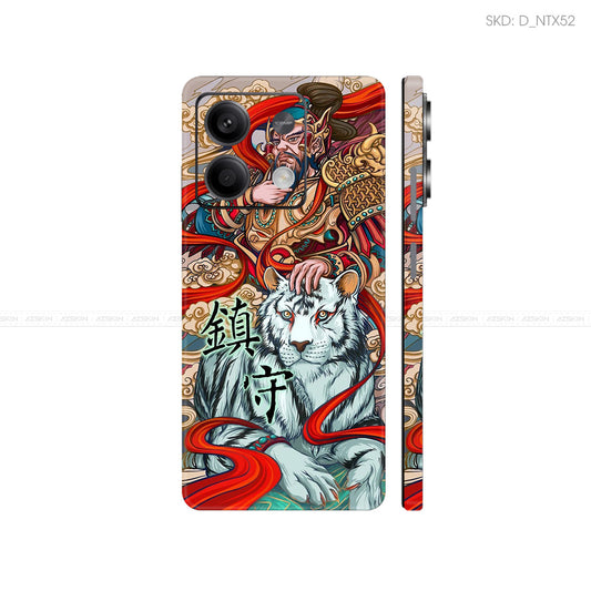 Dán Skin Điện Thoại Xiaomi Redmi 13 Series Hình Nghệ Thuật Xăm | D_NTX52