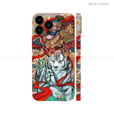 Dán Skin IPhone 16 Series Hình Tattoo | NTX52