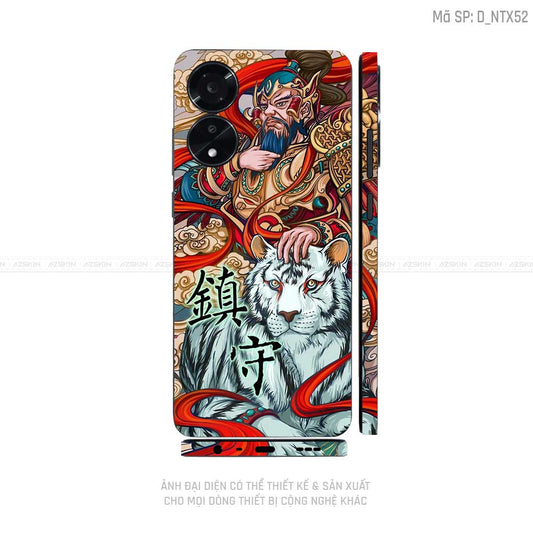 Miếng Dán Skin Điện Thoại OPPO A Series Hình Tattoo | D_NTX52