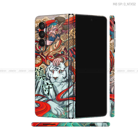 Dán Skin Galaxy Z Fold4 Hình Xăm | D_NTX52