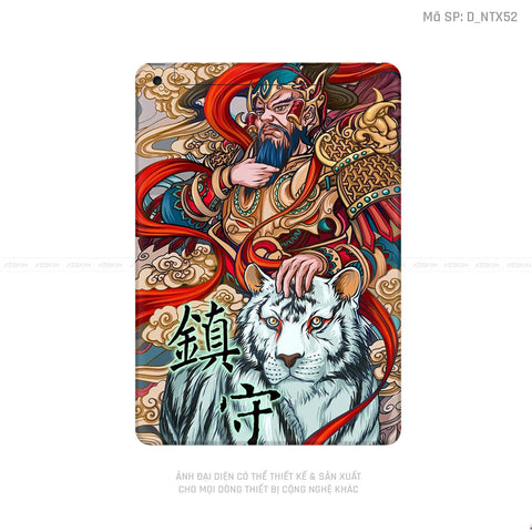 Dán Skin IPad Gen Hình Nghệ Thuật Xăm | D_NTX52