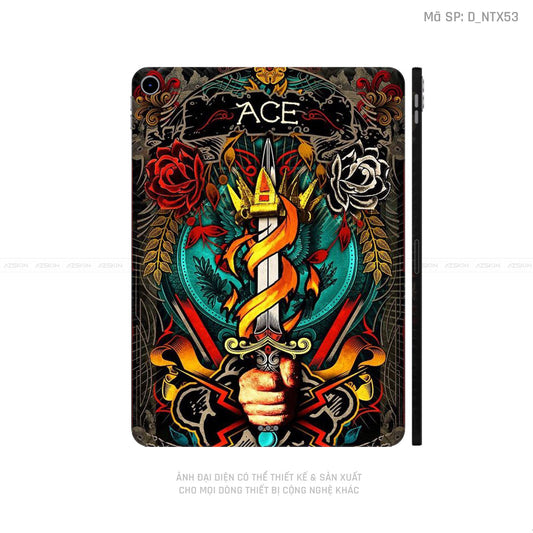 Dán Skin IPad Mini Series Hình Tattoo | D_NTX53