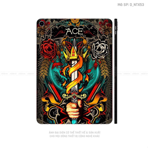 Dán Skin IPad Mini Series Hình Tattoo | D_NTX53