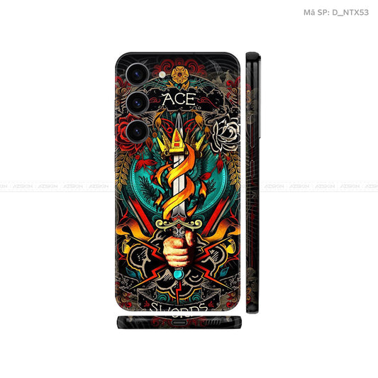 Dán Skin Galaxy S23 Series Hình Xăm | D_NTX53