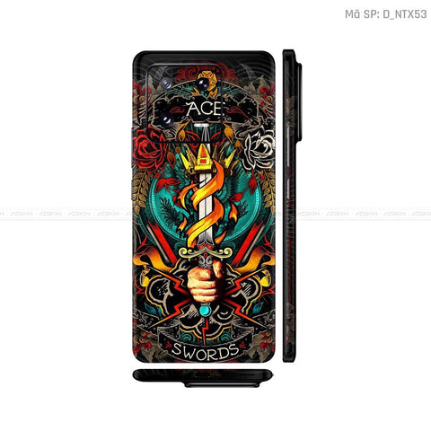 Dán Skin Xiaomi 13 Series Hình Tattoo | D_NTX53