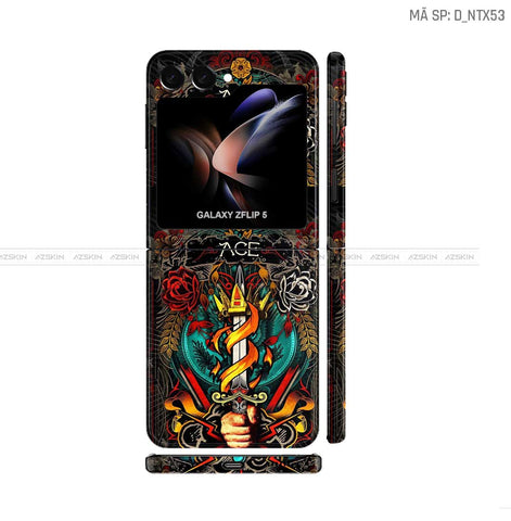 Dán Skin Galaxy Z Flip5 Hình Thổ Dân | D_NTX53