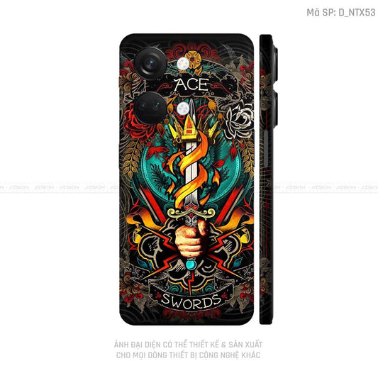 Dán Skin Oneplus Nord Series Hình Nghệ Thuật Xăm | D_NTX53