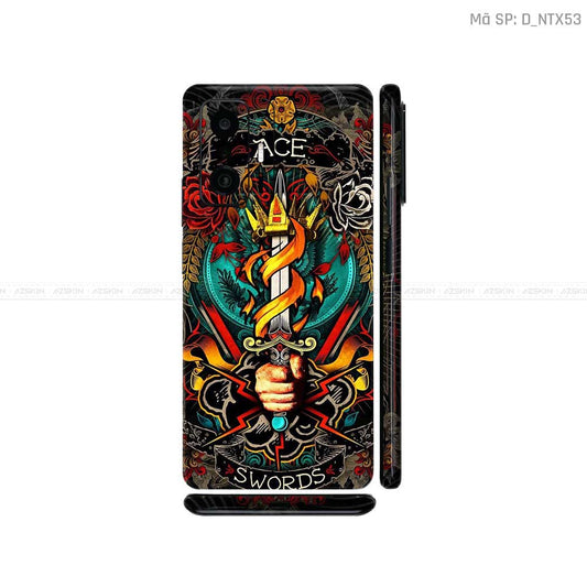 Dán Skin Xiaomi 11 Series Hình Tattoo | D_NTX53
