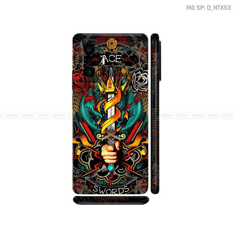 Dán Skin Xiaomi 11 Series Hình Tattoo | D_NTX53