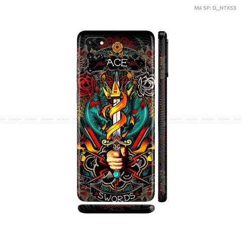 Dán Skin Galaxy S20 Series Hình Nghệ Thuật Xăm | D_NTX53