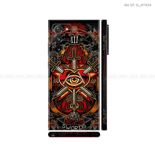 Dán Skin Galaxy Note 20 Series Hình Nghệ Thuật Xăm | D_NTX54