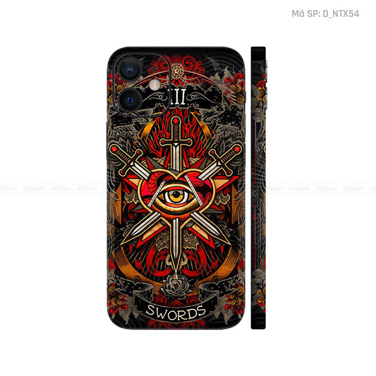 Dán Skin IPhone 12 Series Hình Xăm | D_NTX54