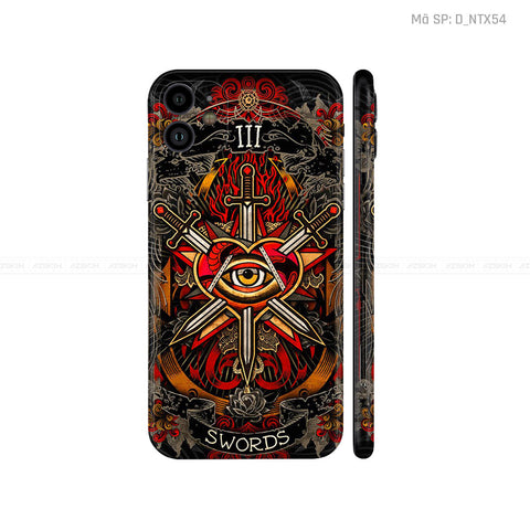 Dán Skin IPhone 11 Series Hình Nghệ Thuật Xăm | D_NTX54