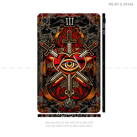 Dán Skin Máy Tính Bảng Oppo Pad Series Hình Tattoo | D_NTX54