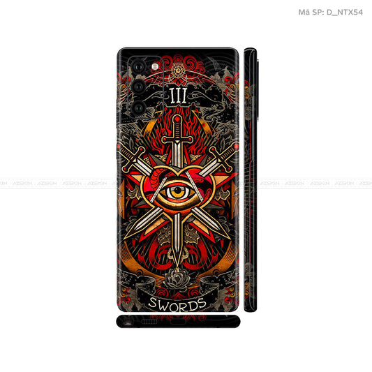 Dán Skin Galaxy Note 20 Series Hình Nghệ Thuật Xăm | D_NTX54