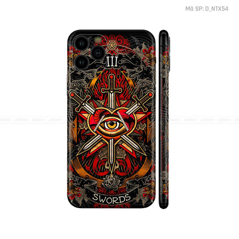 Dán Skin IPhone 11 Series Hình Nghệ Thuật Xăm | D_NTX54